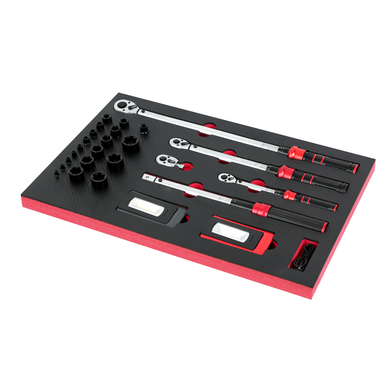 27PCS Aluminum Handle Torque Wrench Set