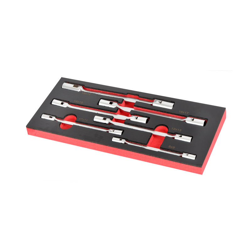 6 Piece Double Flexi-head Socket Spanner Set