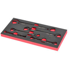 5 Piece 4 in 1 Extra Thin Open Ended Spanner