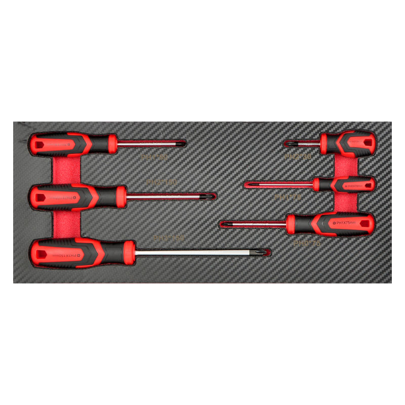 6 Piece Phillips Screwdriver Set