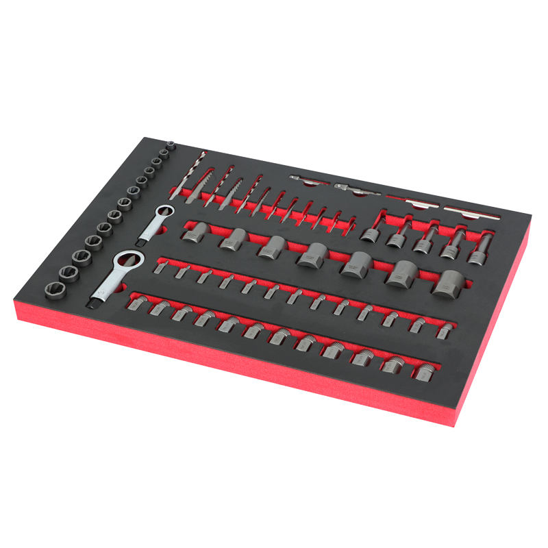 68PC Screw Extractor and Drill Bit Set