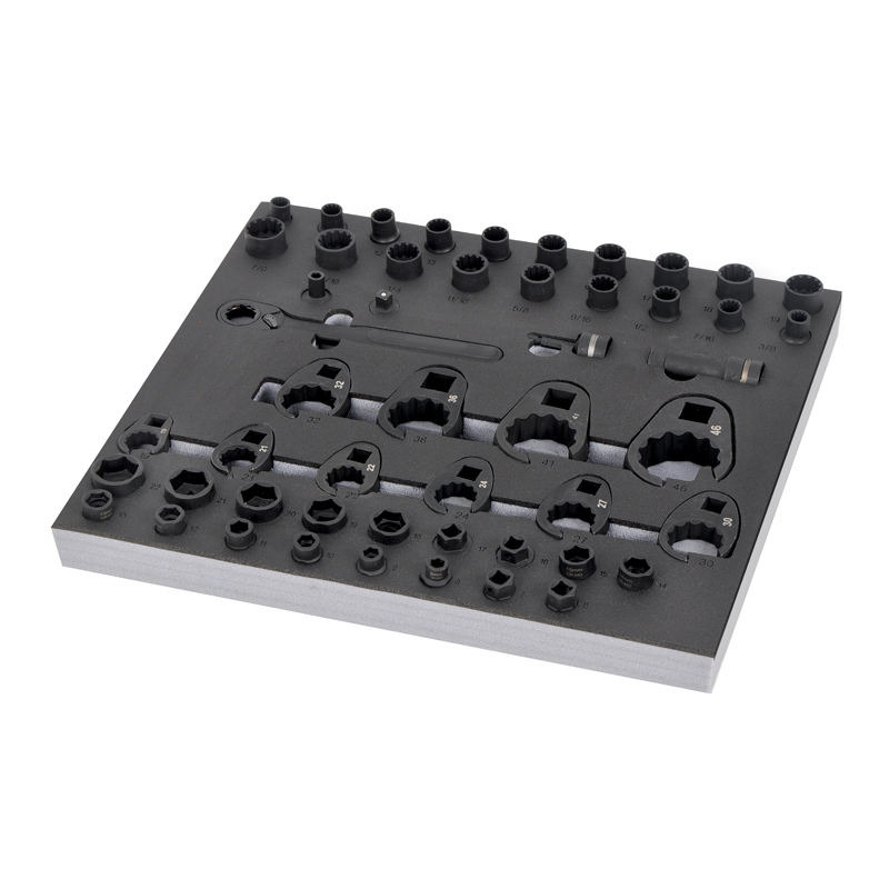 51PCS Socket/Crows Foot Spanner Set