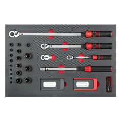 27PCS Aluminum Handle Torque Wrench Set