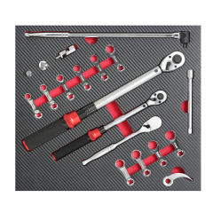 19PCS Torque Wrench and Adapter Set