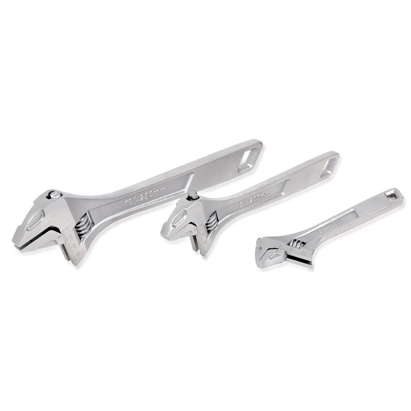 3 Piece Adjustable Wrench Set