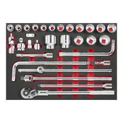 30PCS 3/4" Drive Socket Set
