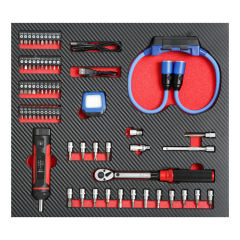 66PCS Torque Wrench and Torque Screwdriver Set