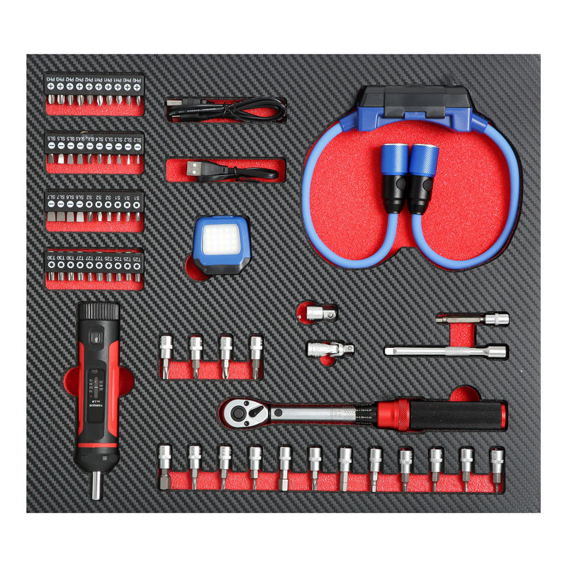 66PCS Torque Wrench and Torque Screwdriver Set