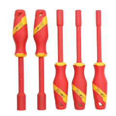 5PCS VDE Insulated Socket Bit Screwdrivers Set