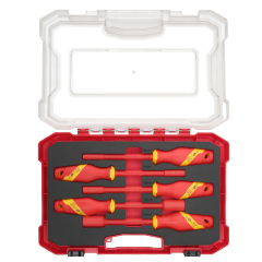5PCS VDE Insulated Socket Bit Screwdrivers Set