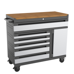 42 INCH 6- DRAWER TOOLS CABINET With 10 XPE - 268PCS Tool Sets