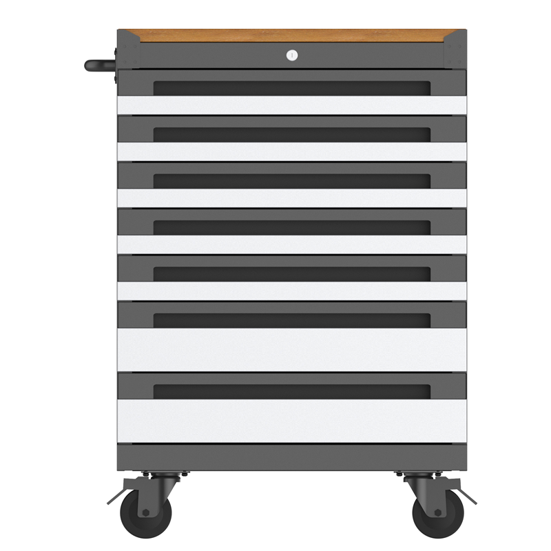 27 INCH 7- DRAWER TOOLS CABINET With 6 XPE - 266PCS Tool Sets