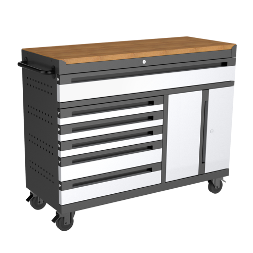 48 INCH 6- DRAWER TOOLS CABINET With 7 XPE - 299PCS Tool Sets