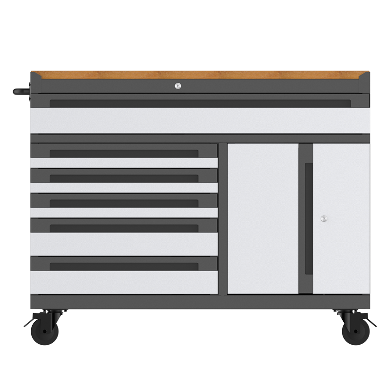 48 INCH 6- DRAWER TOOLS CABINET With 7 XPE - 299PCS Tool Sets