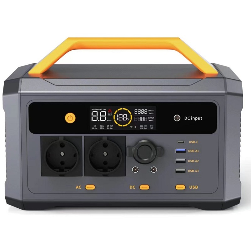 Hot Selling Charging Battery 600 Watt Solar Generator Banks Supply 500w Portable Power Station For Outdoor