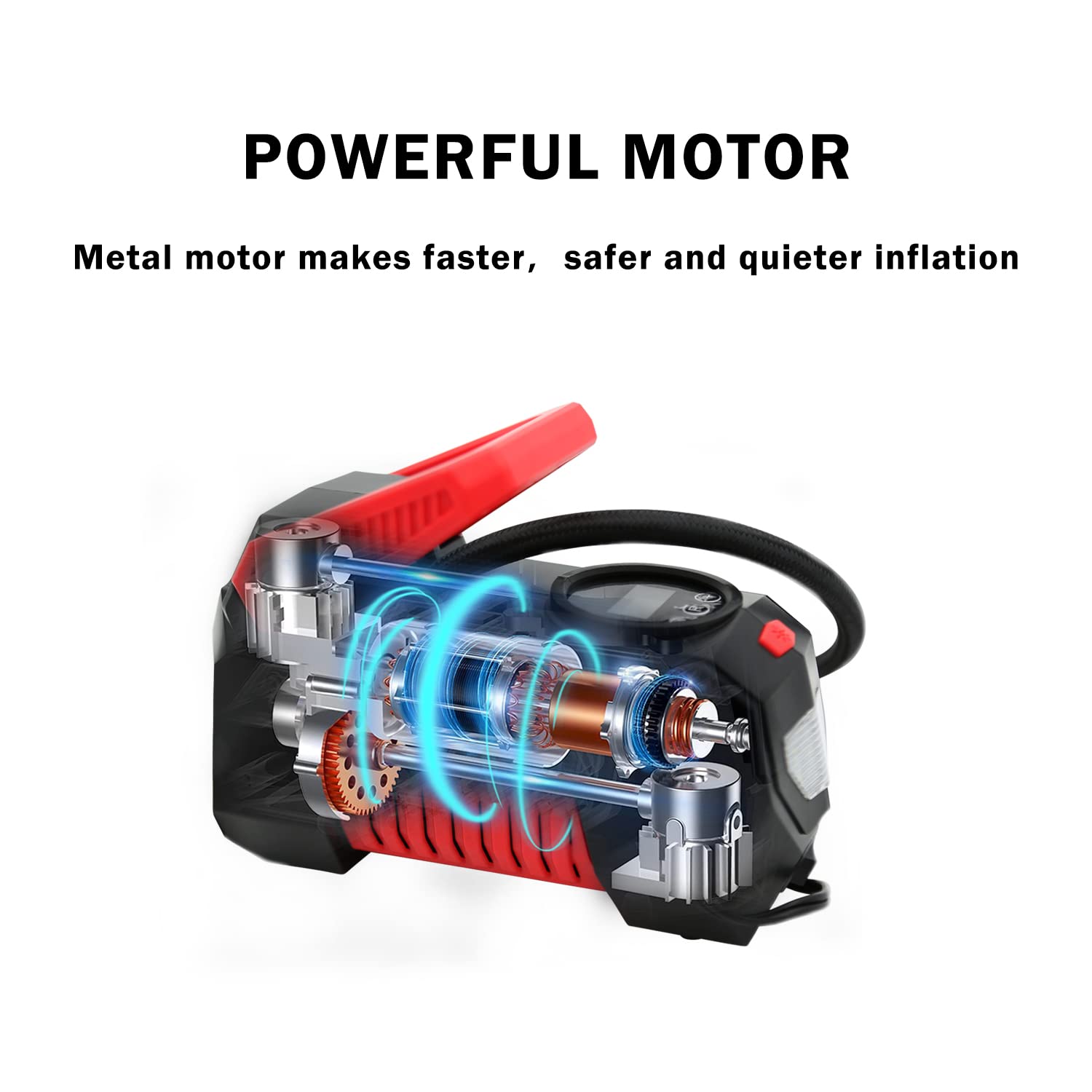 accessoires pour vehicules pompe a air pour voiture compresseur gonfleur de pneus pour voiture vélo ballon
