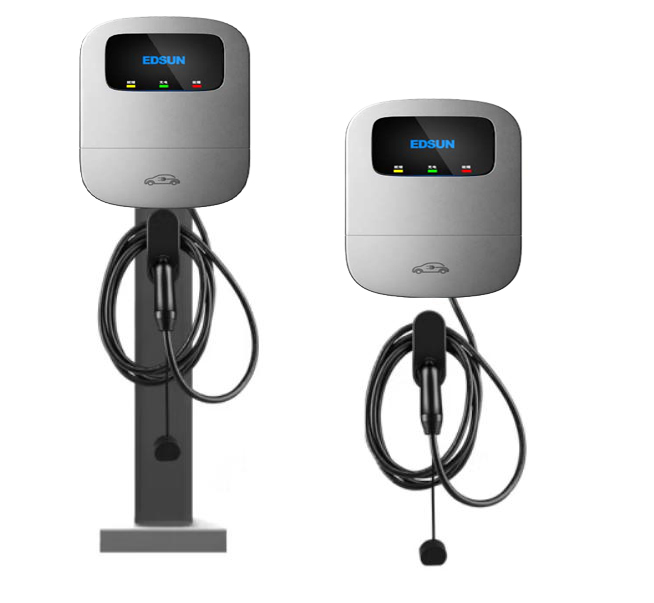 32A 7kw wallbox car ev charging pile ev charging station