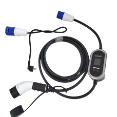 32A 7KW type 2 4-gear current adjustable electric vehicle charger ev charger