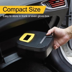 led digital display wired portable car tyre inflator