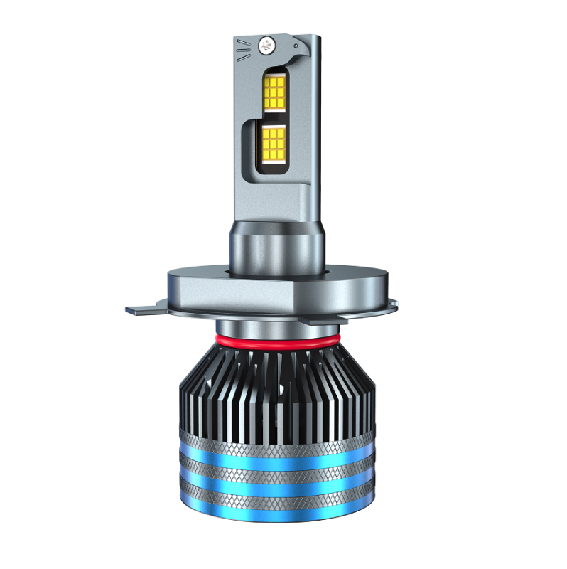 Plug-and-Play Built-in LED Driver H4 LED Headlight Bulbs for Car