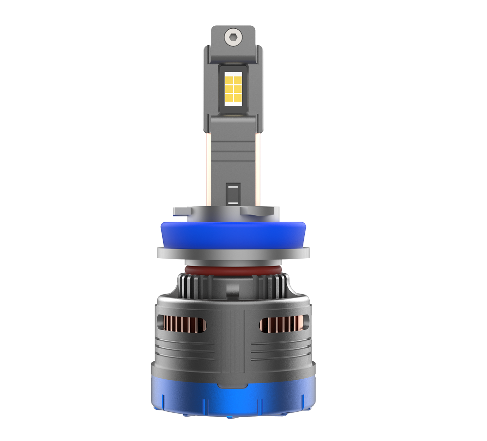 15000 Lm High Brightness Aluminum Alloy H1 LED Headlight Bulb for Cars