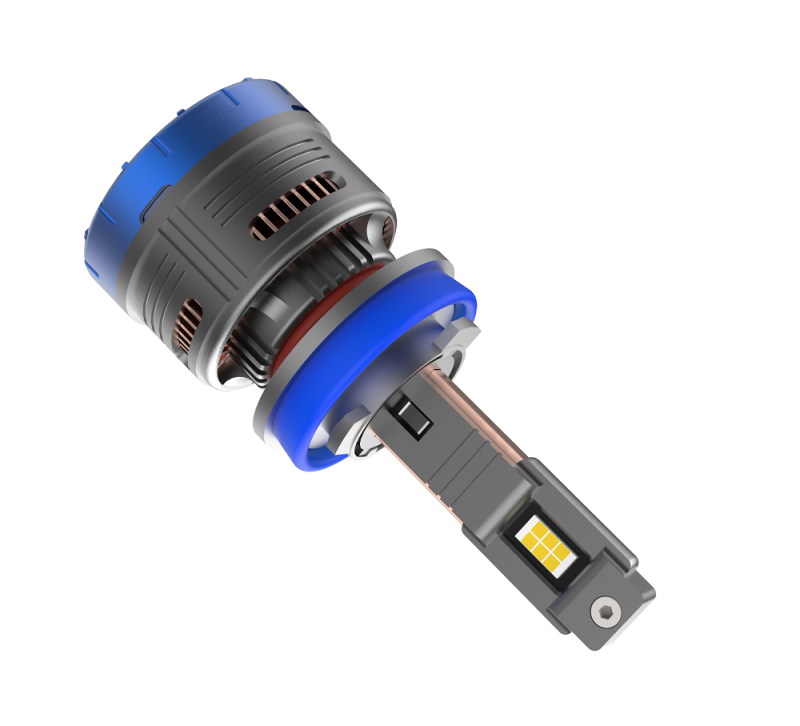 15000 Lm High Brightness Aluminum Alloy H1 LED Headlight Bulb for Cars