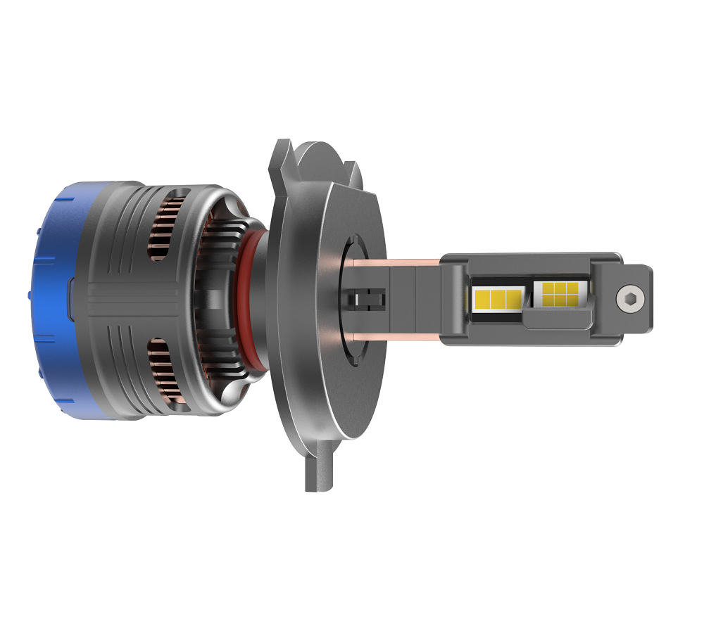 High Brightness and High Visibility 55W H4 Car LED Headlights