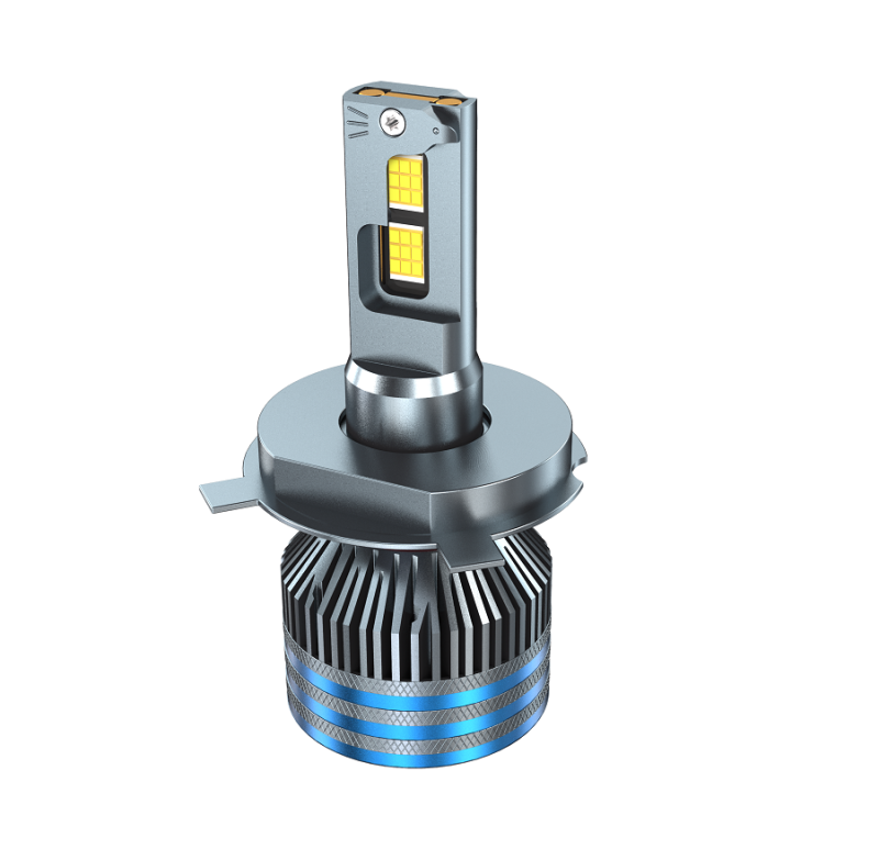 Plug-and-Play Built-in LED Driver H4 LED Headlight Bulbs for Car