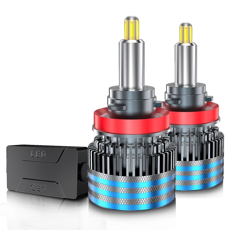 Aviation Aluminum 6000K 80W Car Headlights LED Light Bulb