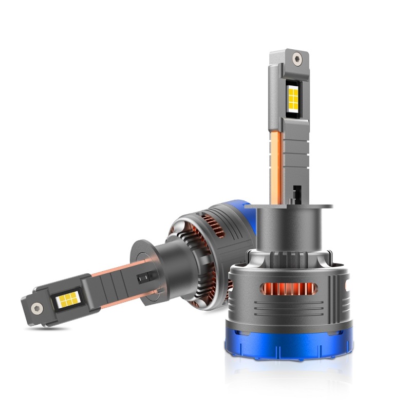 15000 Lm High Brightness Aluminum Alloy H1 LED Headlights Bulb for Cars