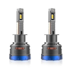 15000 Lm High Brightness Aluminum Alloy H1 LED Headlights Bulb for Cars