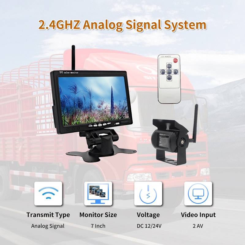 Visible European Standard License Plate Smart Reverse Car Parking Sensors System