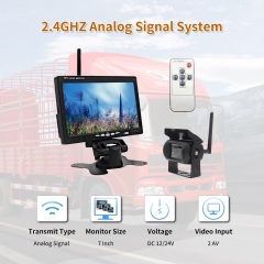 Visible European Standard License Plate Smart Reverse Car Parking Sensors System