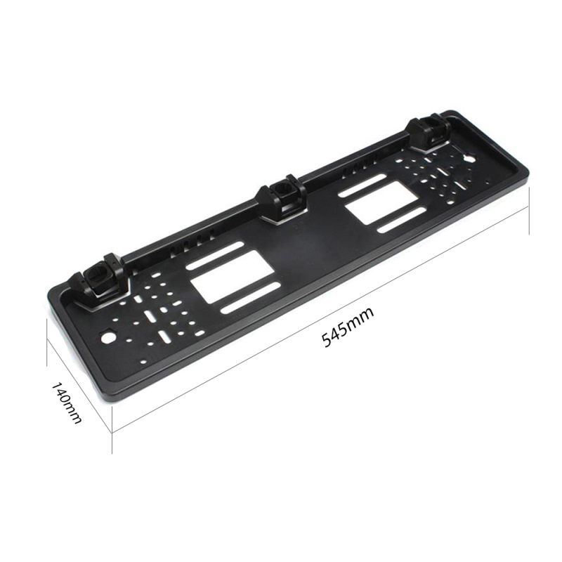 European License Plate Frame LED Display Speed Detector Car Radar Reverse