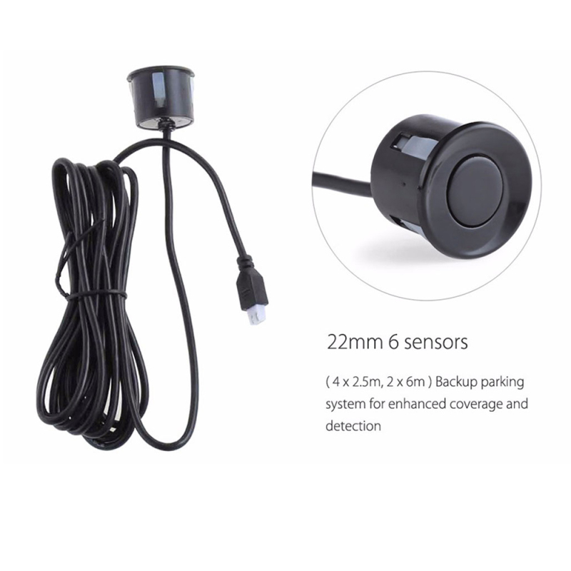 Universal LCD Display Voice Reminder IP67 Wireless Front Parking Sensor