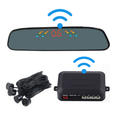 Universal LCD Display Voice Reminder IP67 Wireless Front Parking Sensor