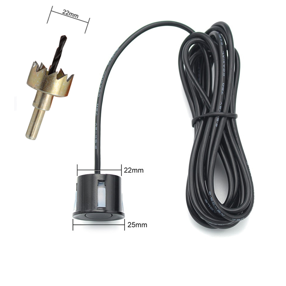 Universal LCD Display Voice Reminder IP67 Wireless Front Parking Sensor