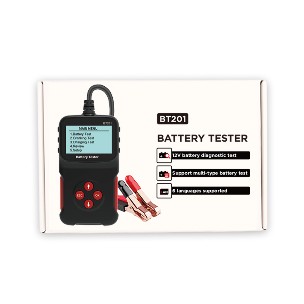 Multi-Language Universal 12V Diagnostic Car Battery Capacity Tester Analyzer
