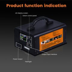 Emergency Truck Multifunction 12V 24V truck Jump Starter Battery Booster Power Bank for Car and Truck