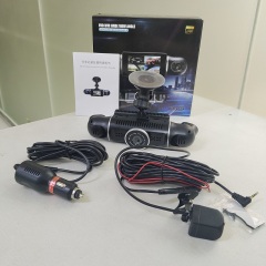 WiFi IPS 4 lens Traffic Recorder Camera G-sensor Vehicle Black Box car Video Driving Recorder DVR Dash Cam