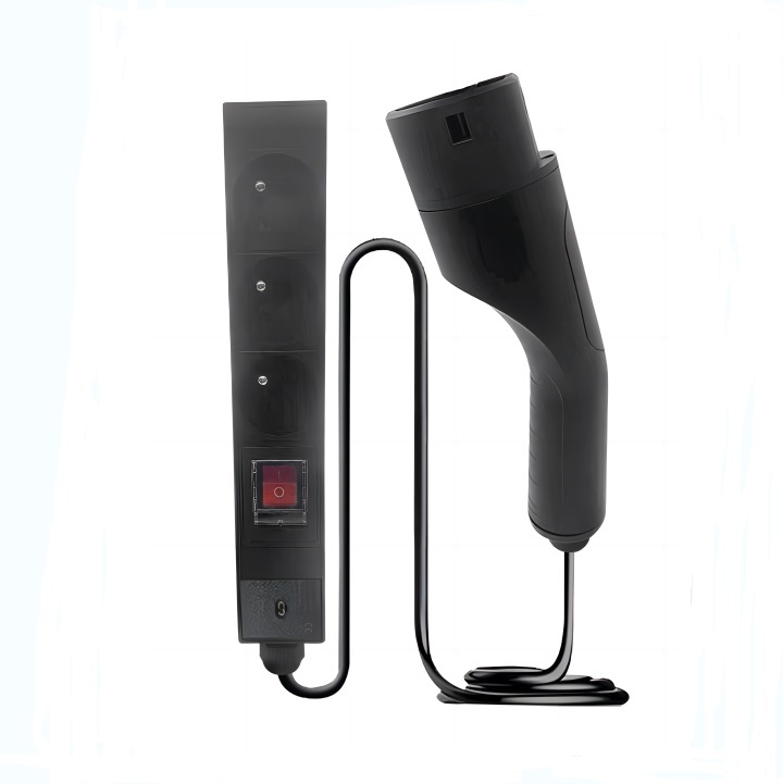 EV discharger Type 2 V2L Adapter With schuko AC Socket Vehicle To Load Adapter With 3m cable