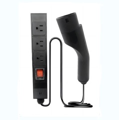 EV discharger Type 2 V2L Adapter With schuko AC Socket Vehicle To Load Adapter With 3m cable