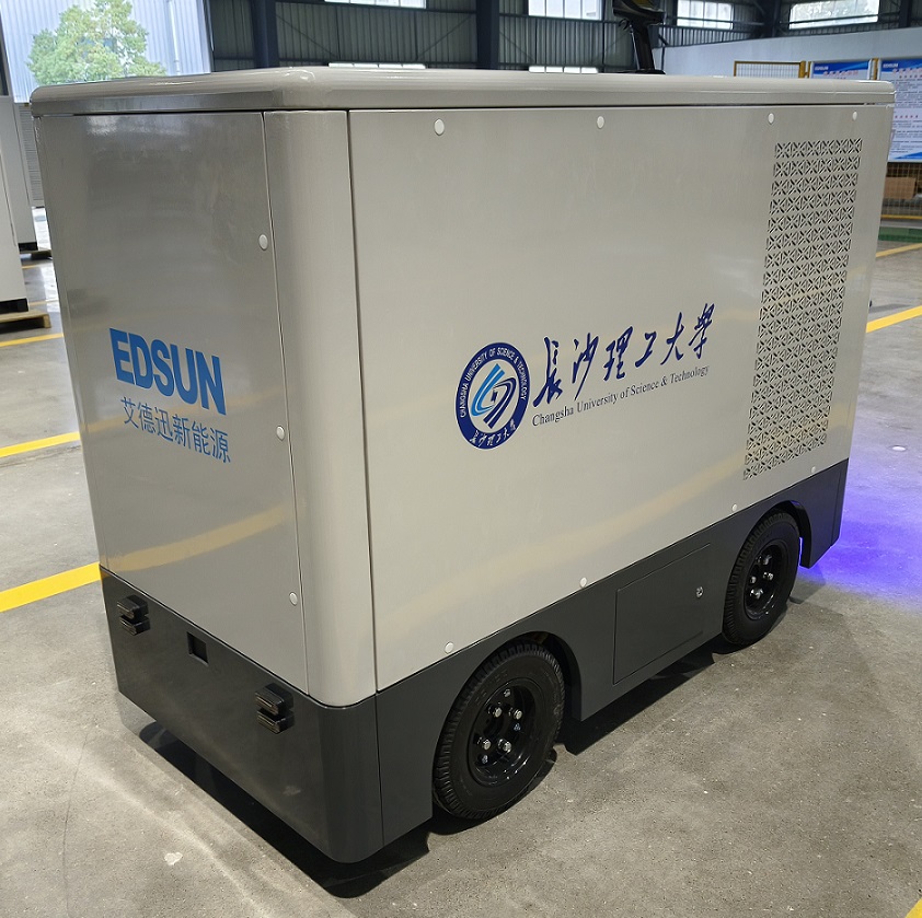 High-power 90kwh Autonomous Driving Energy Storage Charging Robot Mobile Dc 80kw Ev Charging Station