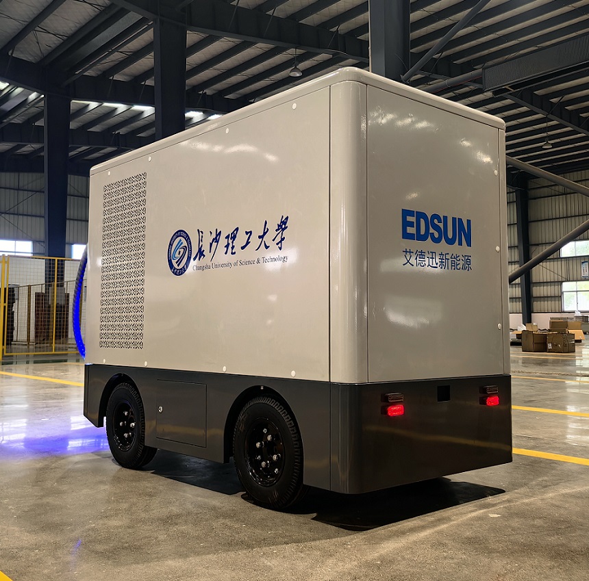 High-power 90kwh Autonomous Driving Energy Storage Charging Robot Mobile Dc 80kw Ev Charging Station