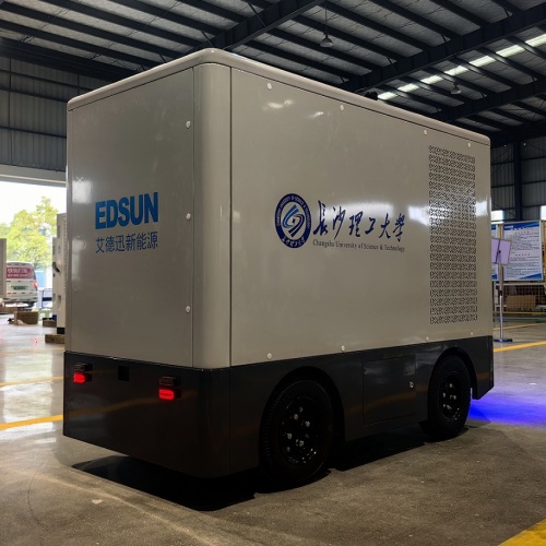 High-power 90kwh Autonomous Driving Energy Storage Charging Robot Mobile Dc 80kw Ev Charging Station
