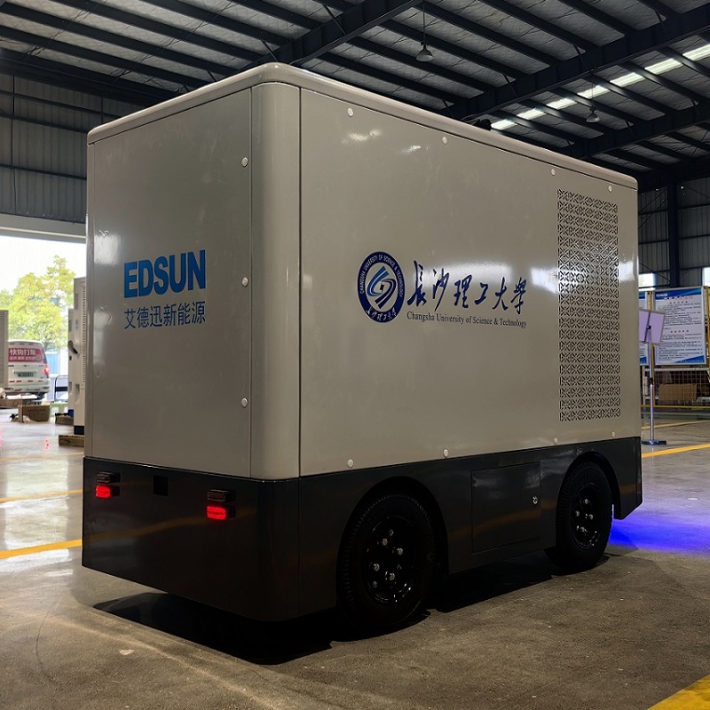High-power 90kwh Autonomous Driving Energy Storage Charging Robot Mobile Dc 80kw Ev Charging Station