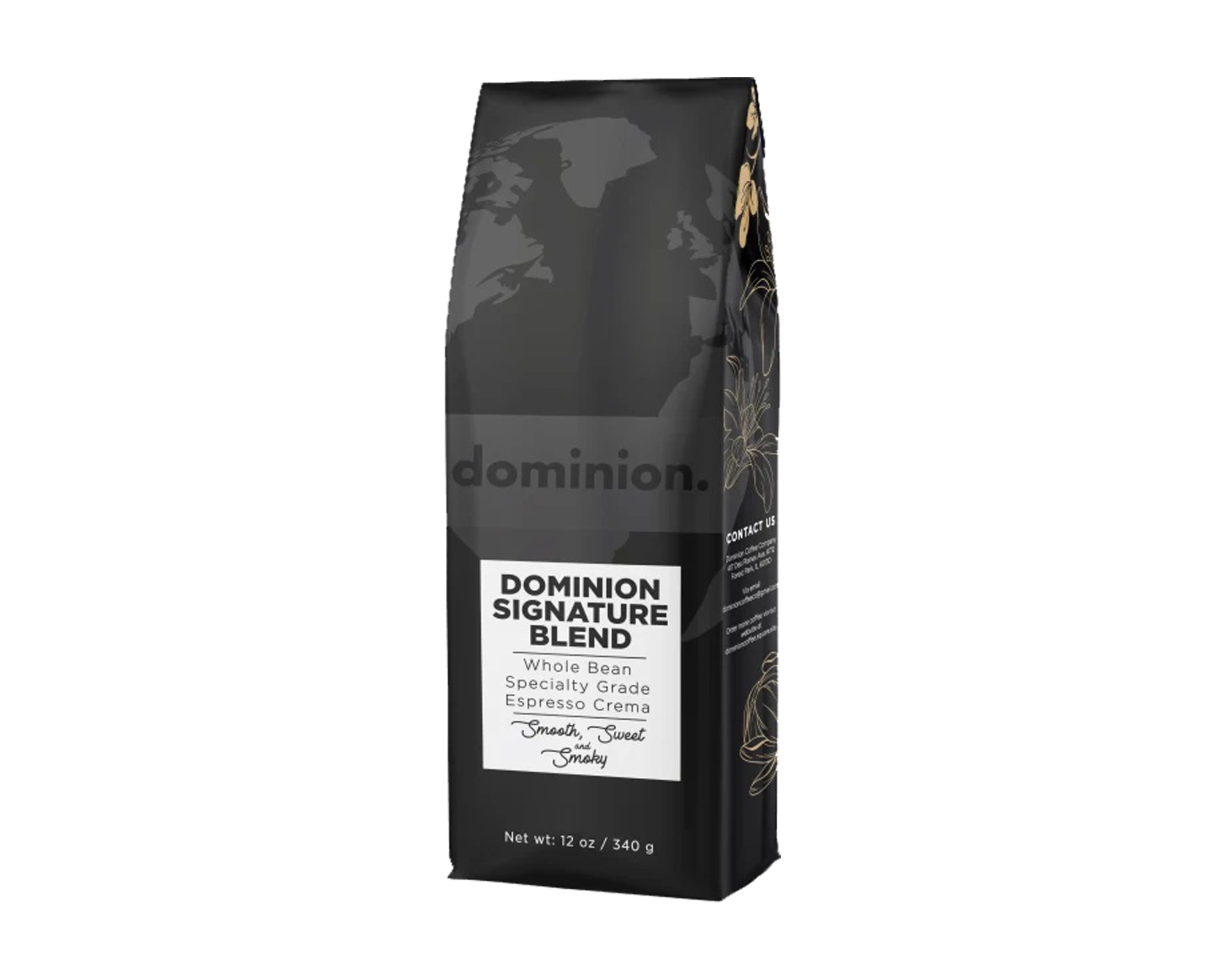 Customized Printing Side Gusset Pouch - Coffee Pouches
