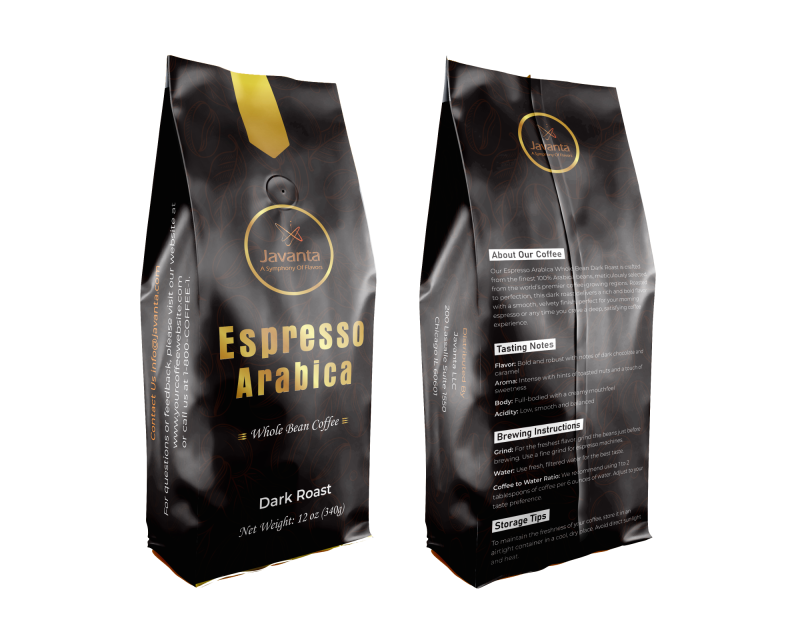 Customized Printing Side Gusset Pouch - Coffee Pouches