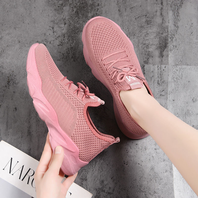 Sneakers summer mesh shoes breathable thin mesh casual versatile soft sole