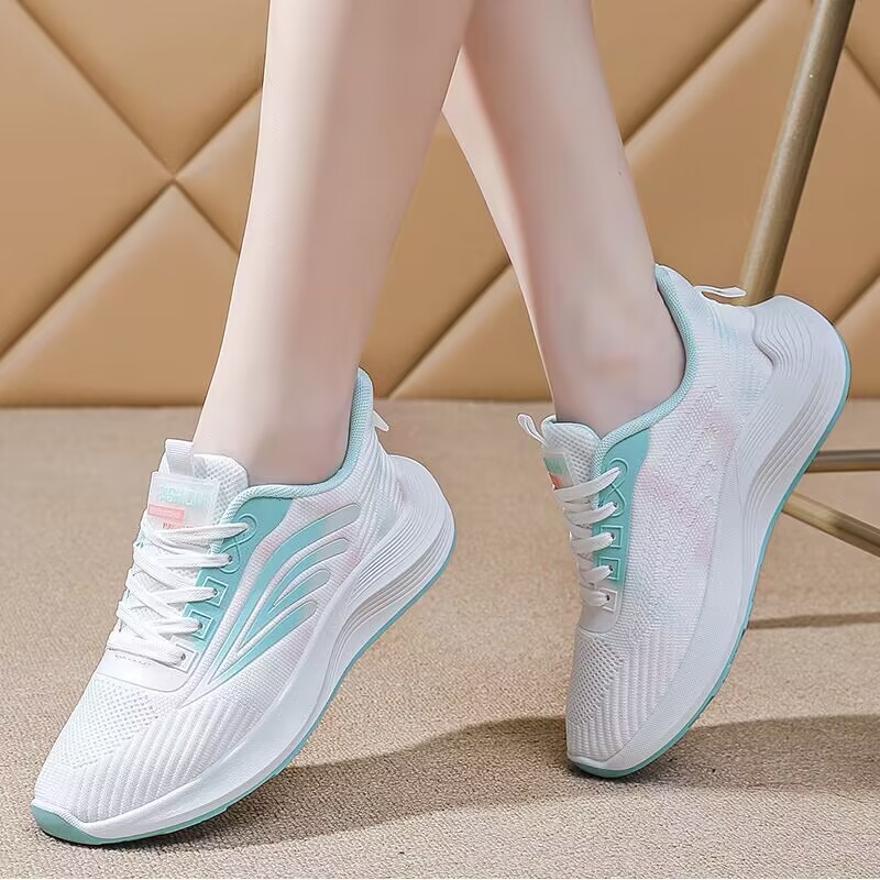 Ruiqiduo new student movement shoes casual shoes breathable fitness running shoes leather mesh